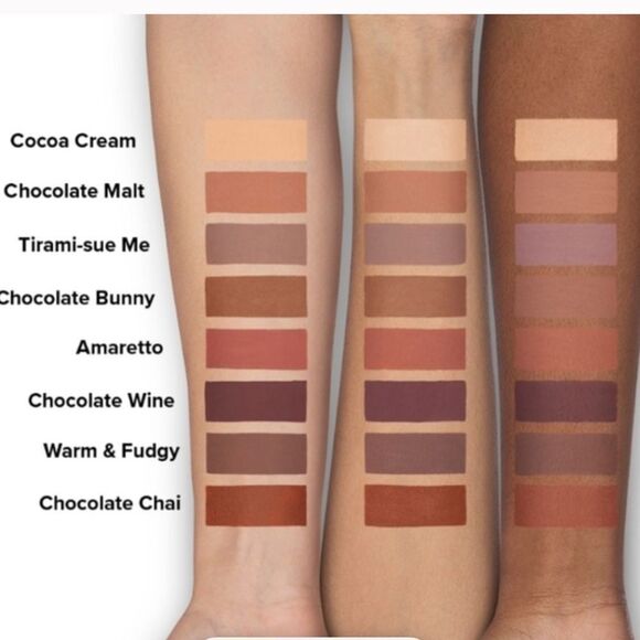 🌻 Too Faced Chocolate Chai Melted Chocolate Matte Eyeshadow New Full Size - Picture 2 of 5